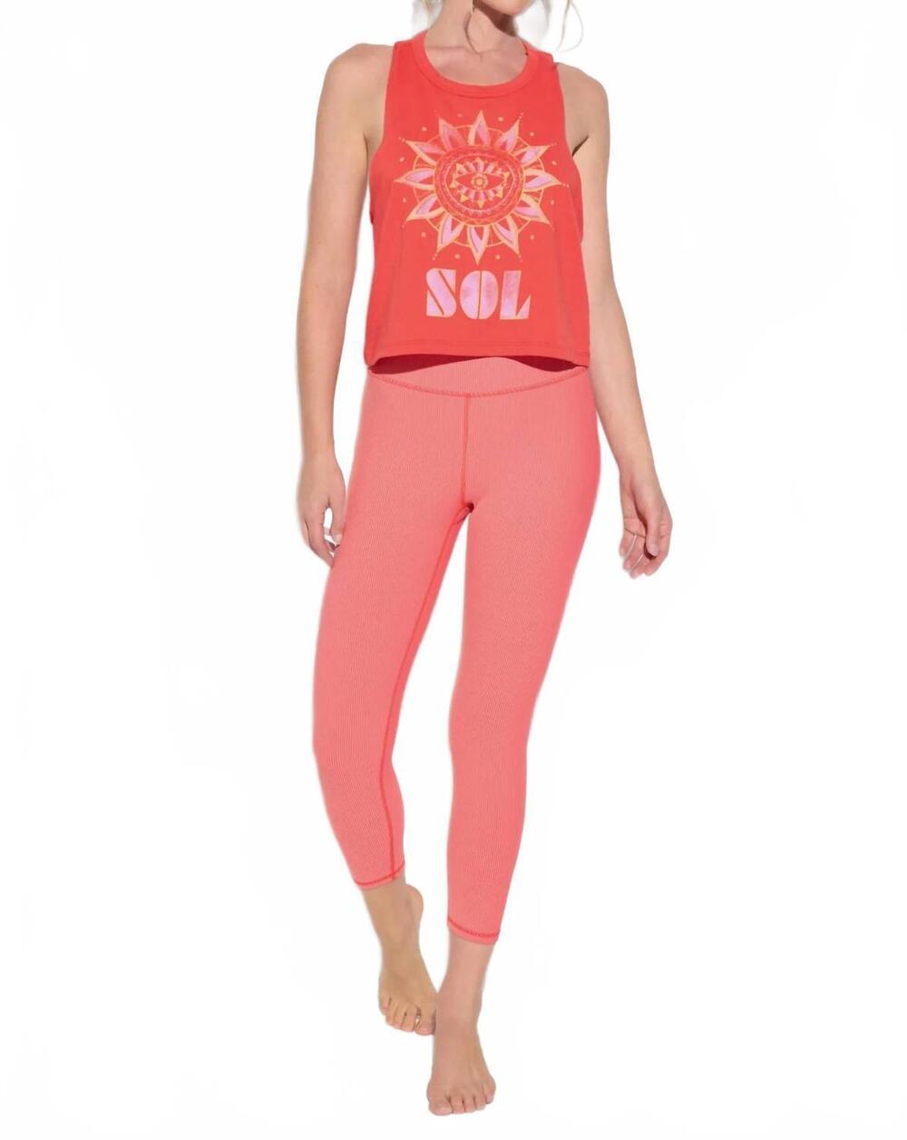 NEW SPIRITUAL GANGSTER sol comet tank in sunset red